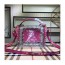 발렌티노 락스터드 스파이크 PVC백 핑크