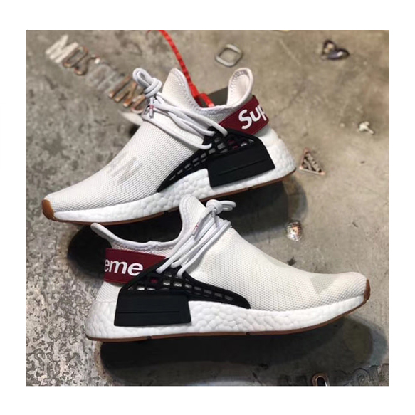 아디다스 Pharrell HU NMD SUPREME WHITE