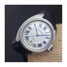 까르띠에 끌레 가죽 남성용 40mm