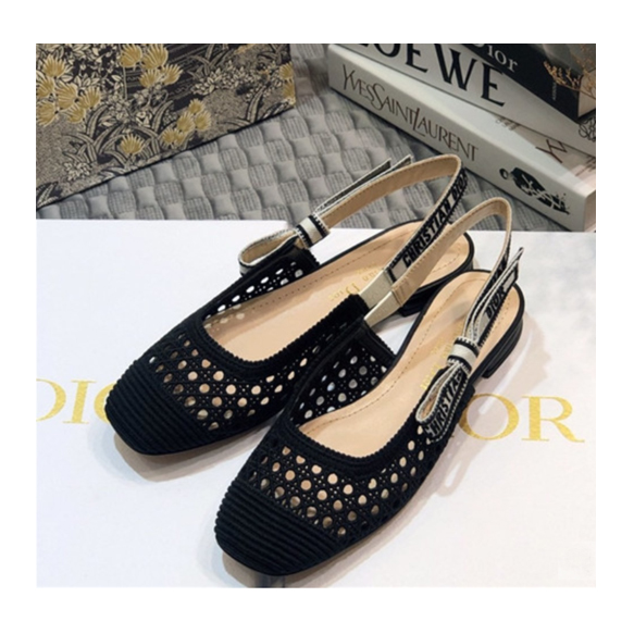 Dior 디올 2021 여성용 슬링백 샌들,Size(225-250),DIOS0280,블랙