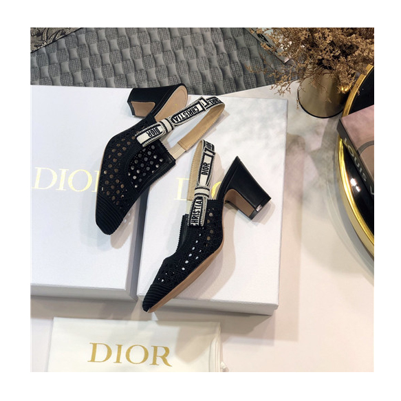 Dior 디올 2021 여성용 슬링백 샌들,Size(225-250),DIOS0283,블랙