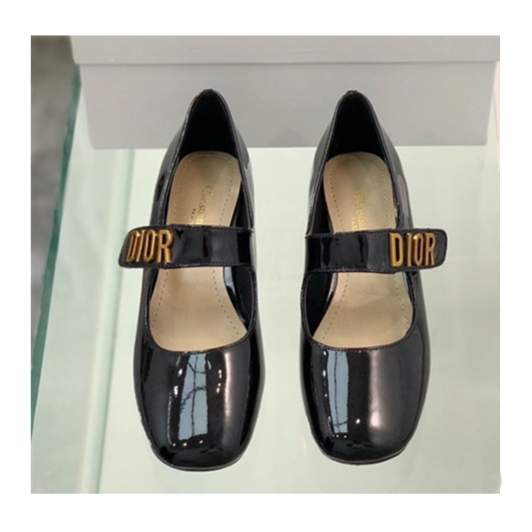 Dior 디올 2021 여성용 미드힐,Size(225-250),DIOS0310,블랙