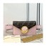 Fendi 펜디 2021 여성용 레더 벨트백,18cm,FENB0642,핑크